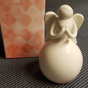 NIB Ceramic Angel Bell